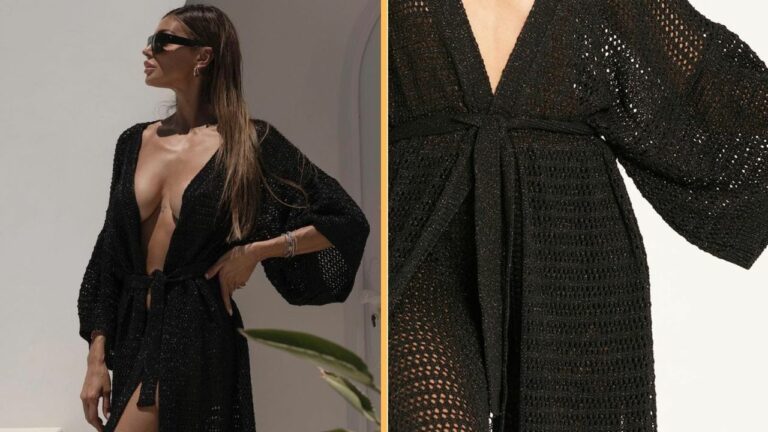 Come essere sexy ma elegante in spiaggia col kimono di Cristina Buccino