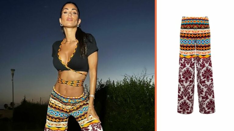 Federica Nargi regina di stile: i suoi pantaloni sanno di felicità!
