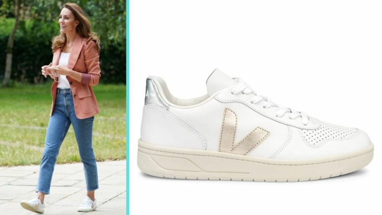 Kate Middleton sceglie le scarpe sostenibili in cotone organico Veja