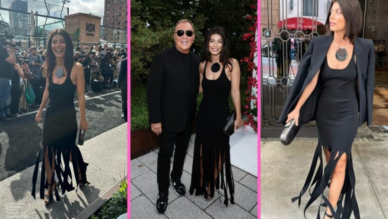 W le frange! Alessandra Mastronardi le sceglie per la New York Fashion Week