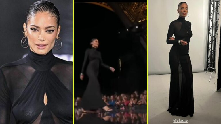 Elodie è la nuova ambassador di L’Oréal Paris e sfila per la prima volta