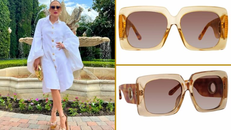 Sentiti una diva con gli occhiali da sole di Jennifer Lopez scontati