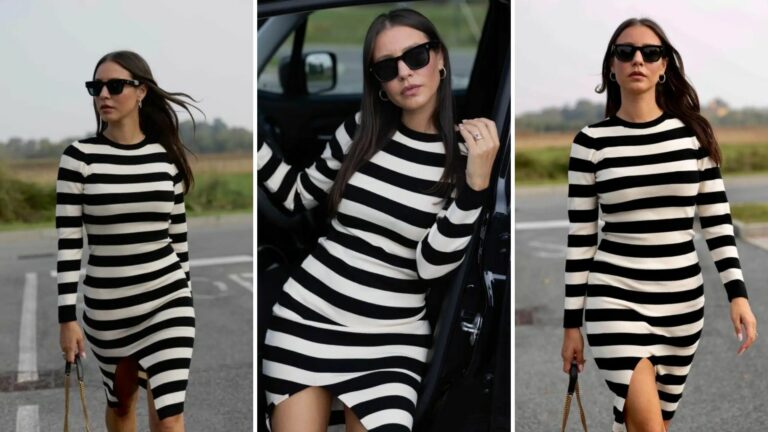 Giorgia Crivello indossa l’abito più stiloso per abbracciare l’autunno