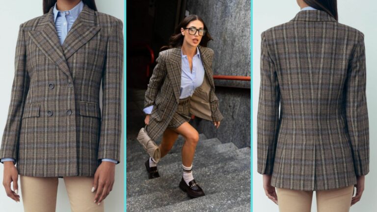 Tutti pazzi per la giaccia doppio petto di Cecilia Rodriguez