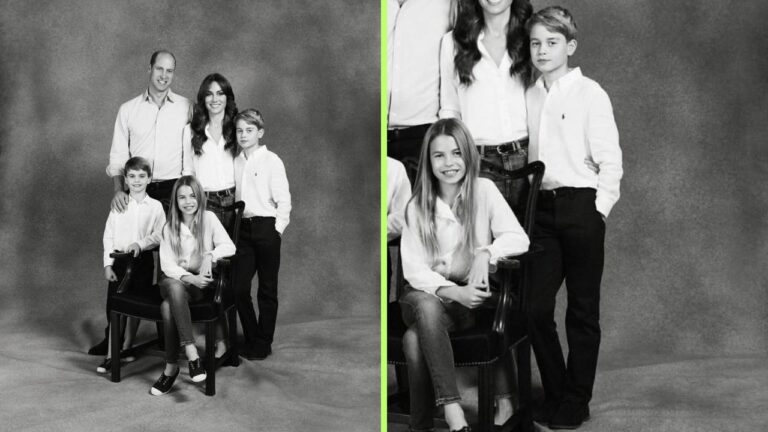 Ecco qual è la camicia indossata dal Principe George per gli auguri di Natale