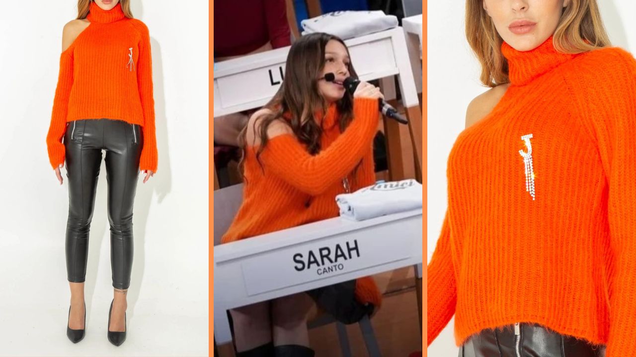 Sarah Toscano Amici maglione Jayci