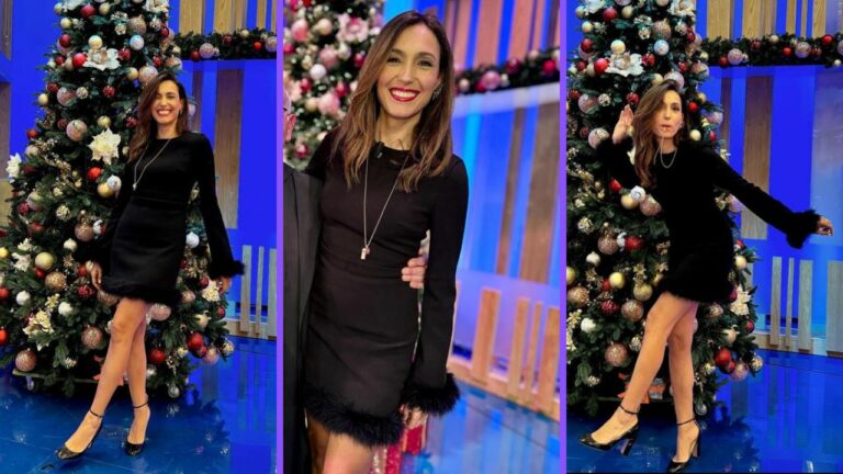 L’abito per essere chic e sexy a Capodanno è quello di Caterina Balivo