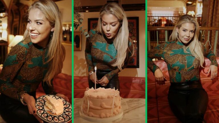 Tanti auguri a Costanza Caracciolo! Il suo body leopardato è incredibile