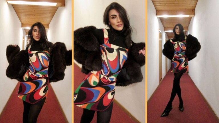 Ti piace la moda vintage? Il vestito di Giulia Salemi ha vibes anni ‘60