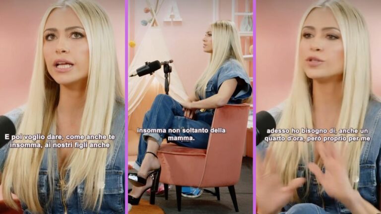 Per Martina Stella il tempo s’è fermato: con la tuta denim sembra una ventenne