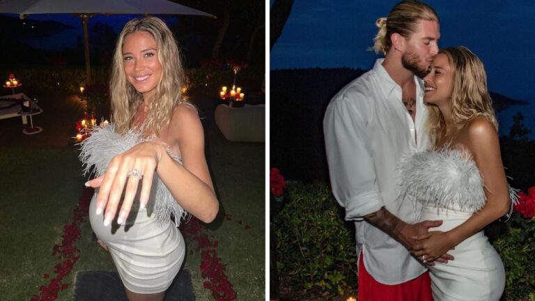 “She said YES!”, Diletta Leotta annuncia di sposarsi con l’abito di piume