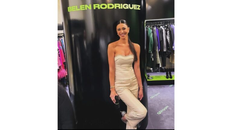 Belen torna a sorridere, anche grazie al fantastico completo cargo