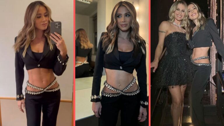 Pantaloni pazzeschi super hot per Diletta Leotta che mostra gli addominali