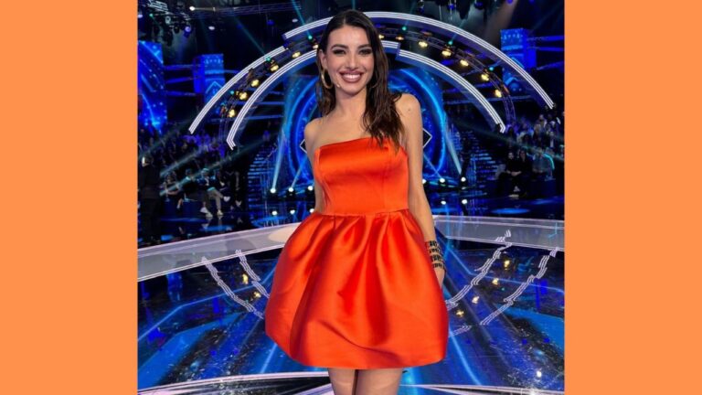 L’abito a palloncino di Rebecca Staffelli è l’inno all’allegria!