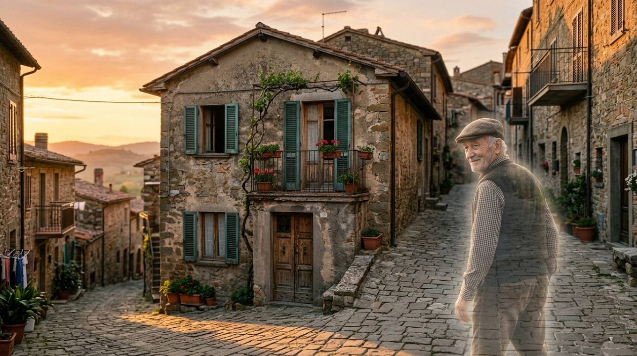 zio in un paesino lascia casetta in eredità ai nipoti